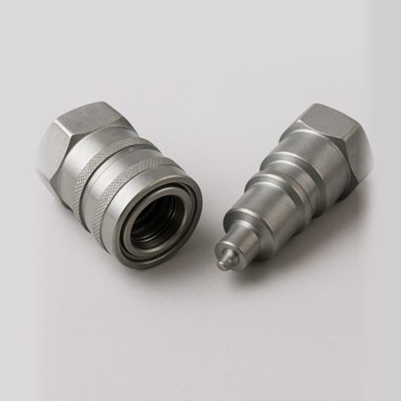 Poppet Valve Quick Disconnect Coupling